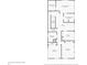 Two story home floor plan with primary suite and secondary bedrooms at 11736 Grazing Ln, Indianapolis, IN 46239