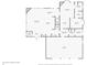 Two story home floor plan showing living spaces, bedrooms, and bathrooms at 11736 Grazing Ln, Indianapolis, IN 46239