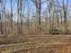 Spacious backyard with a wooded backdrop, showcasing natural beauty at 4355 E Streacher Rd, Bloomington, IN 47408