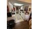 Clean and efficient kitchen with white cabinets at 3250 Valley Farms Way, Indianapolis, IN 46214