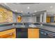 View of a wet bar with a sink and built-in appliances at 720 E 400 N, Anderson, IN 46012