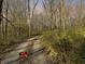 Gravel driveway leading into a wooded area with a no trespassing sign at 720 E 400 N, Anderson, IN 46012