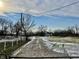 Long driveway leads to a farm with horses at 2750 N County Road 1000 E, Indianapolis, IN 46234