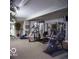 Well-equipped fitness center with cardio and weight machines at 12938 University Cres # Apt 2B, Carmel, IN 46032