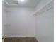 Spacious empty walk-in closet with wire shelving at 10938 Delphi Dr, Camby, IN 46113