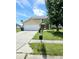 Two-story house with attached garage, mailbox, and landscaping at 5236 Bluff View Dr, Indianapolis, IN 46217