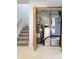 Basement mechanical room, houses water heater and HVAC unit at 5236 Bluff View Dr, Indianapolis, IN 46217
