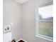 Laundry room with window and hookups at 1709 Queensbridge Dr, Indianapolis, IN 46219