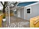 Spacious deck with a covered area, offering a relaxing outdoor space at 11365 W State Road 142, Martinsville, IN 46151