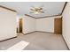 Bright bedroom with access to bathroom and neutral decor at 5059 Countess Dr, Columbus, IN 47203