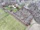 Aerial view showing property lines of large lot at 5318 N London Rd, Fairland, IN 46126