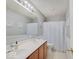 Bathroom with double sinks and shower/tub combo at 4223 Shine Ct, Carmel, IN 46033