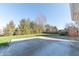 Spacious backyard with grassy area and patio at 4770 Winterberry Pl, Columbus, IN 47201