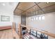 Open upper hall overlooking the living room and fireplace at 3809 Cherwell Drive, Zionsville, IN 46077