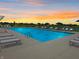 Enjoy sunsets by the community pool at 6196 Granby Dr, Whitestown, IN 46075