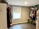 Spacious walk-in closet with ample shelving and hanging space at 890 N State Road 75, Lebanon, IN 46052