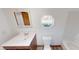 Clean bathroom with a vanity, toilet, and a tub/shower combo at 172 Timberline Dr, Cicero, IN 46034