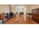 Living area with hardwood floors and a dining area at 17849 Grassy Knoll Dr, Westfield, IN 46074