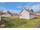 Small detached garage with a gray exterior at 260 W Jackson St, Cicero, IN 46034