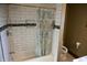 Updated bathroom with a shower/tub combo at 3235 Adams St, Indianapolis, IN 46218