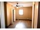 Bedroom with hardwood floors, window and closet at 3235 Adams St, Indianapolis, IN 46218