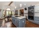 Updated kitchen featuring an island and stainless steel appliances at 4639 Byrkit St, Indianapolis, IN 46221