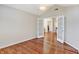 Hardwood floor office with French doors leading to another room at 16907 Maple Springs Way, Westfield, IN 46074