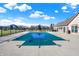 Community pool with a winter cover at 16907 Maple Springs Way, Westfield, IN 46074