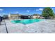 Community pool with covered patio area at 2725 Palo Verde Ct, Indianapolis, IN 46227