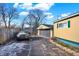Driveway with detached garage and partial home view at 33 Miami Dr, Noblesville, IN 46062