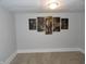 Spacious bedroom with grey walls and a lion-themed art piece at 443 N Centennial St, Indianapolis, IN 46222