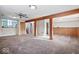 Finished basement features an open layout and staircase at 5851 Liberty Creek E Dr, Indianapolis, IN 46254