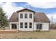 Two story house with white siding, brown roof and deck at 4314 Lantern Rd, Martinsville, IN 46151