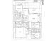 Detailed floor plan showcasing a 3-bedroom, 2-bathroom house layout at 5143 Oak Ridge Pl, Columbus, IN 47201