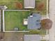 Overhead view of house and backyard at 7548 Crickwood Ln, Indianapolis, IN 46268