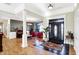 Bright entryway with hardwood floors, high ceilings and a piano at 11262 N Everett Rd, Monrovia, IN 46157