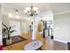 Spacious living room with hardwood floors and high ceilings at 11262 N Everett Rd, Monrovia, IN 46157