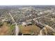 Wide aerial view of the neighborhood and surrounding area at 1441 Roberts Rd, Franklin, IN 46131