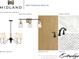 Bathroom design with gold fixtures, white tile and marble shower at 1667 Midland Main St, Westfield, IN 46074
