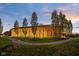 Midland community building, with exterior lighting and landscaping at 1667 Midland Main St, Westfield, IN 46074