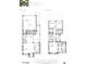 Two-story home floor plan, featuring a 2-car garage, spacious kitchen, and primary bedroom suite at 1667 Midland Main St, Westfield, IN 46074