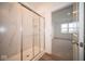 Bathroom with a large shower and view of bedroom at 5607 Tart Blvd, Indianapolis, IN 46239