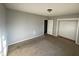 Empty bedroom with a closet and simple decor at 6470 Jackson St, Indianapolis, IN 46241