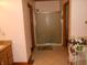 Bathroom with large shower and tile flooring at 7346 Rooses Way, Indianapolis, IN 46217