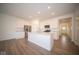 Modern kitchen with white cabinets and stainless steel appliances at 5559 Tart Blvd, Indianapolis, IN 46239