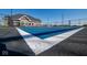 Blue pickleball court with white lines at 5559 Tart Blvd, Indianapolis, IN 46239