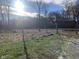 Partially cleared backyard with wire fence at 5800 S State Rd 37, Tipton, IN 46072