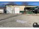 Front view of metal building with large garage door at 5800 S State Rd 37, Tipton, IN 46072
