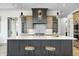 Modern kitchen with large island, stainless steel appliances, and stylish cabinetry at 16298 Grand Cypress Dr, Noblesville, IN 46060