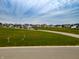 New home community with multiple houses and green space at 5187 Abington Way, Zionsville, IN 46077